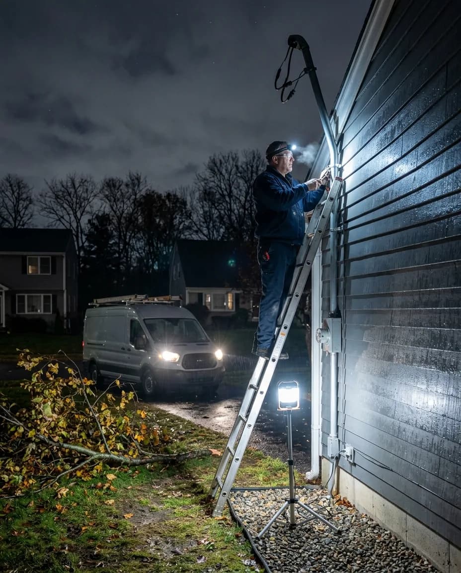 Service Mast Repair